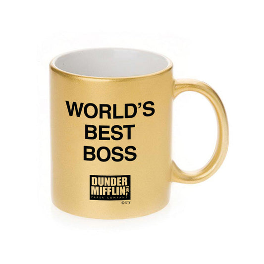 The Office World's Best Boss White Mug – NBC Store