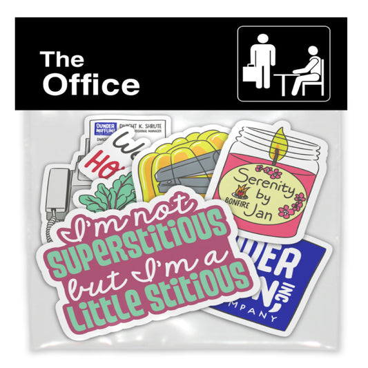 Dunder Mifflin background sticker Sticker for Sale by p0pculture3