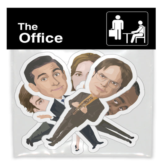 Dunder Mifflin Paper Company Blue Vinyl Sticker - Official The Office –  Papersalt