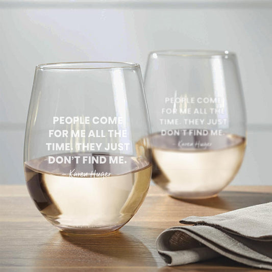 Some Thoughts On Glassware — WINE. all the time.