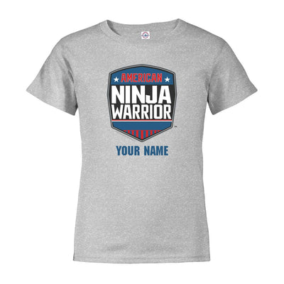 american ninja warrior t shirt youth