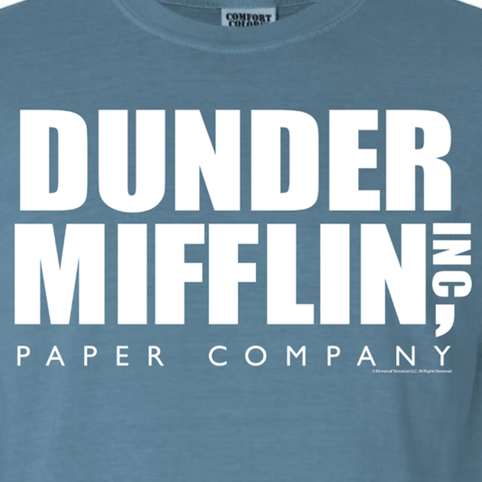 Dunder Mifflin T-Shirt – Red BAG Media