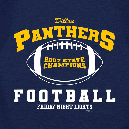 NBC | Peacock Shop Friday Night Lights Dillon Panthers Personalized Replica Jersey Blue / SM