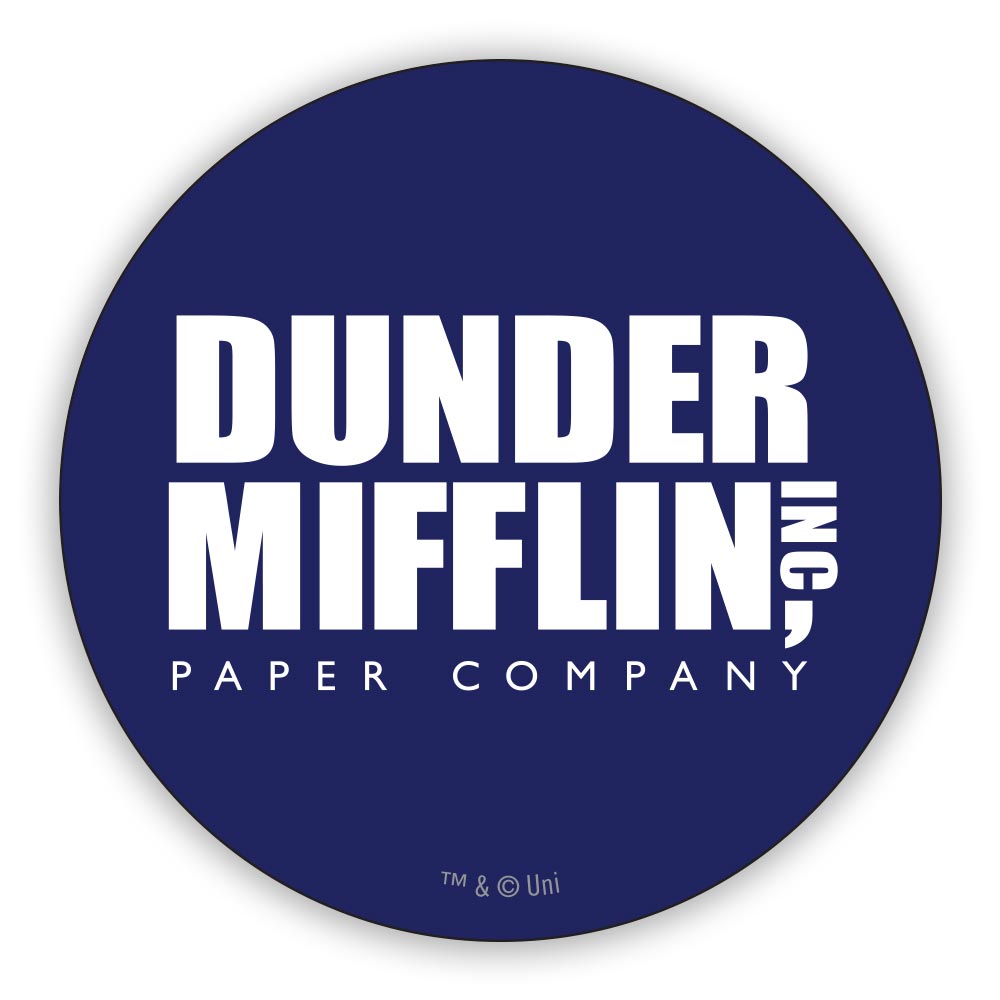 The Office Dunder Mifflin 2 1/2 Stickers - 96 Pack | NBC Store