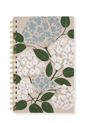 Hydrangeas Spiral Journal - Three Sixty