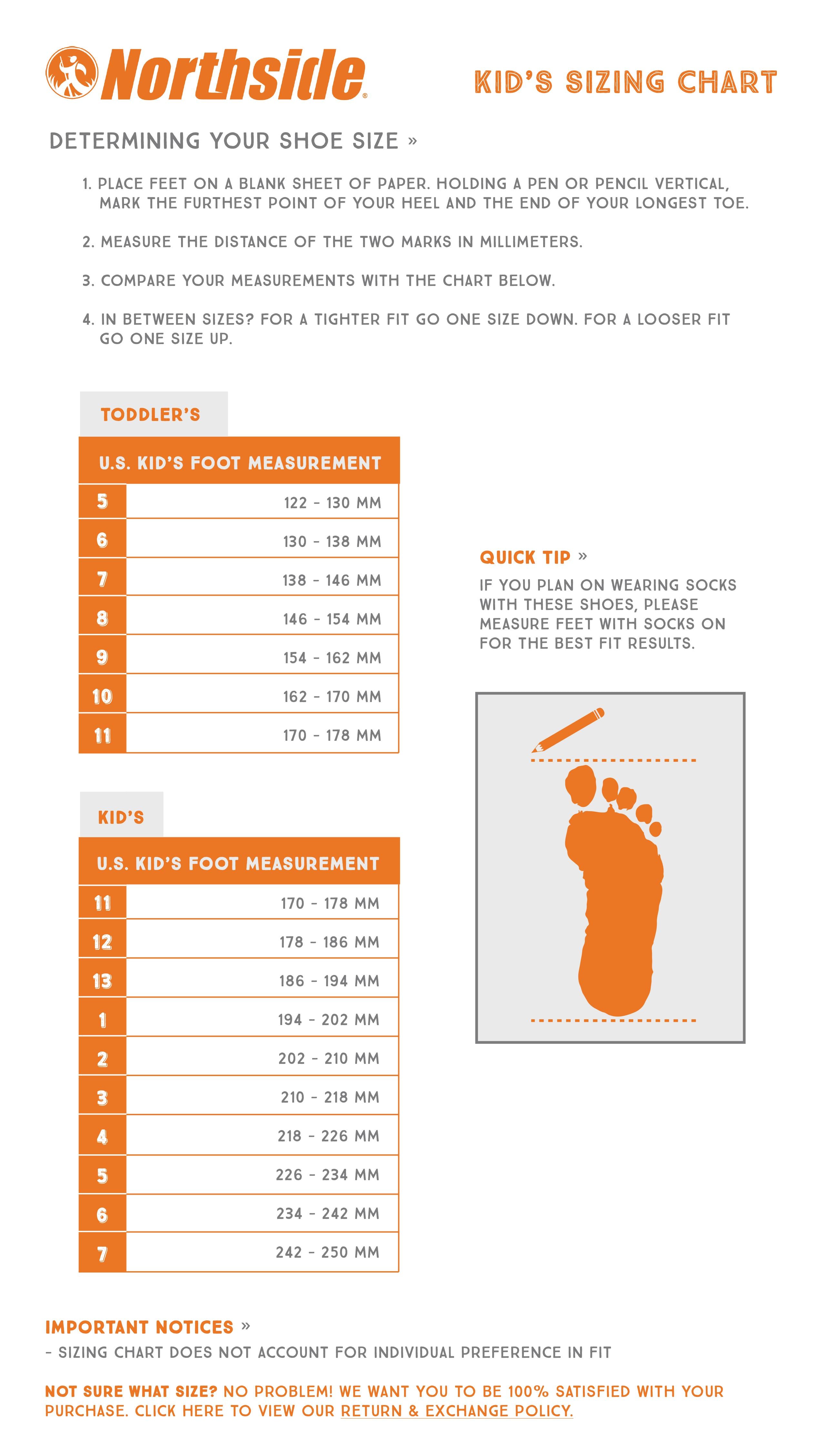 Women's Shoe Size Chart | Saucony