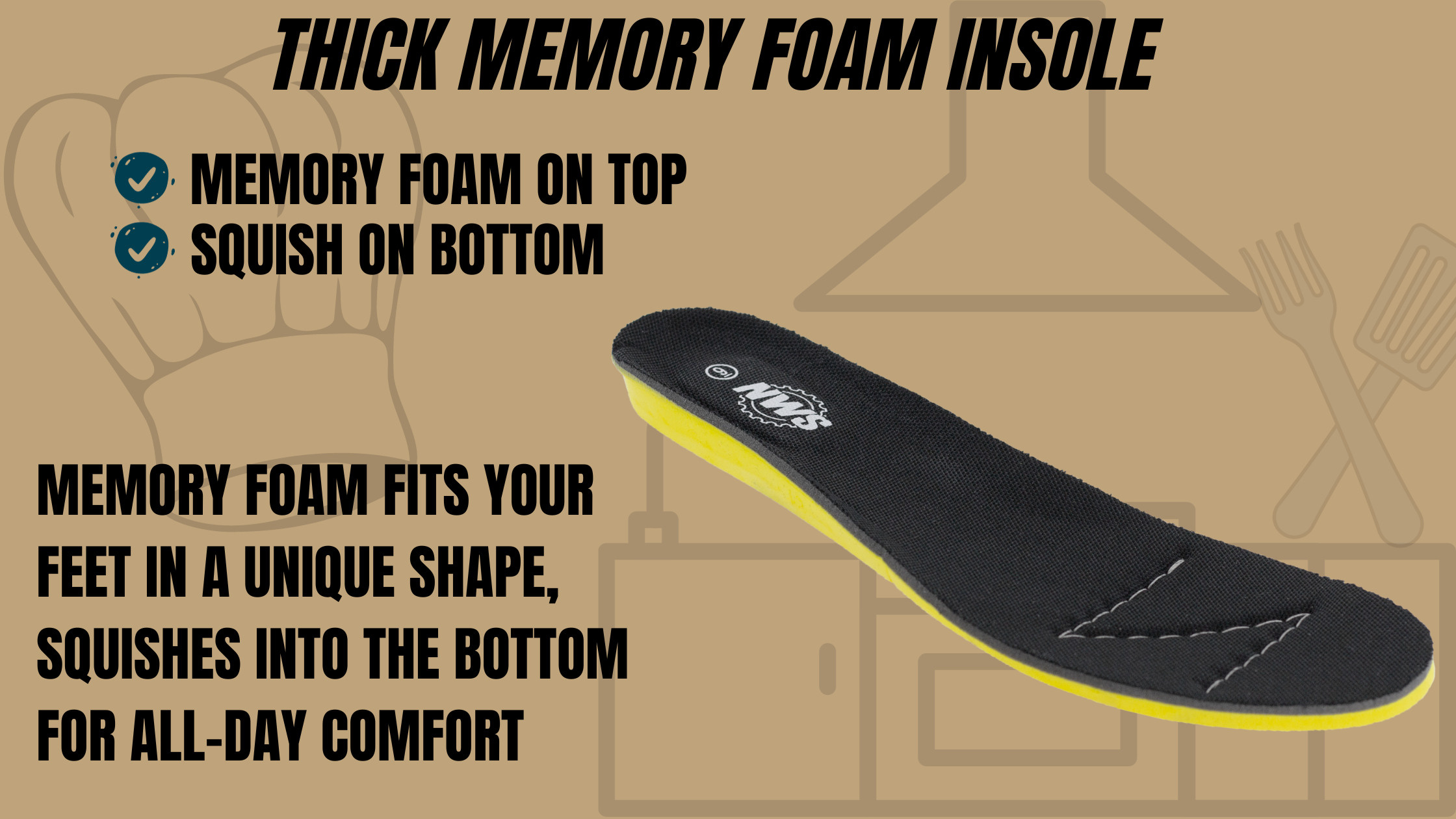 comfortable shoes for standing all day memory foam insole