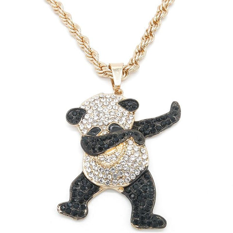 collier panda qui dab