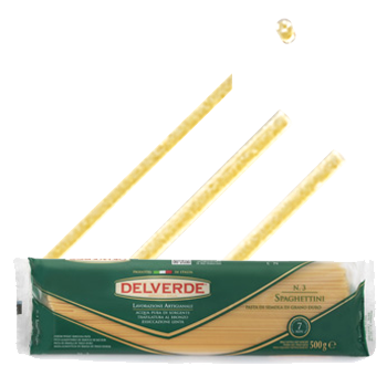 Delverde #3 Spaghettini, 1 LB