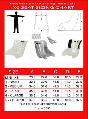 Righetti X6 Kart Seat  Karting Concepts