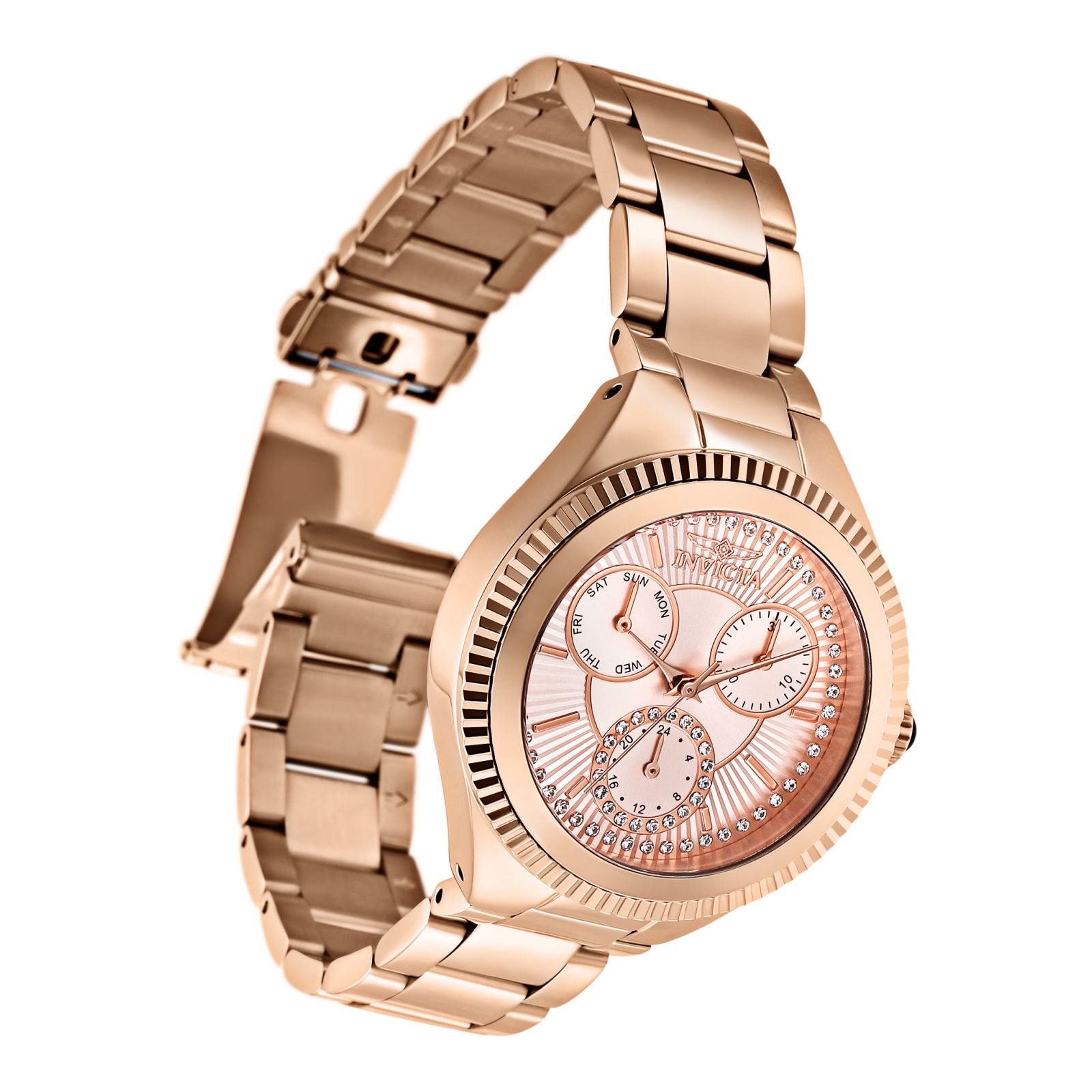 Compra RELOJ PARA MUJER INVICTA ANGEL 28346 - ROSA ORO, BLANCO | Invicta  México