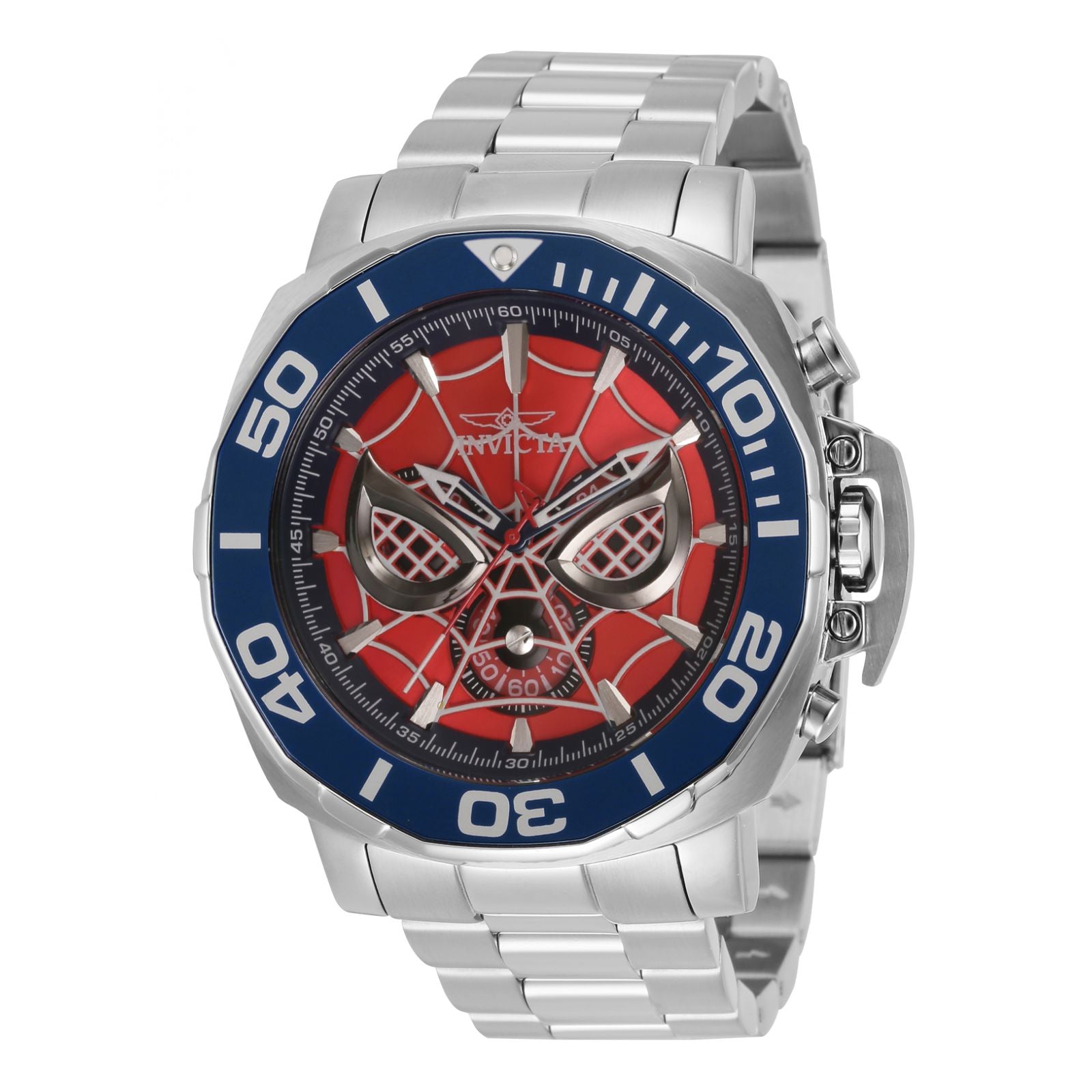 Compra RELOJ HOMBRE ARAÑA PARA HOMBRE INVICTA MARVEL 35096 - PLATEADO |  Invicta México