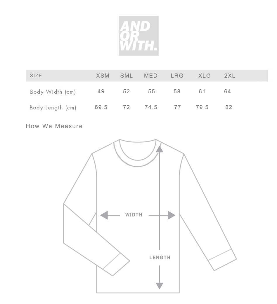 Mens Size Chart – andorwith