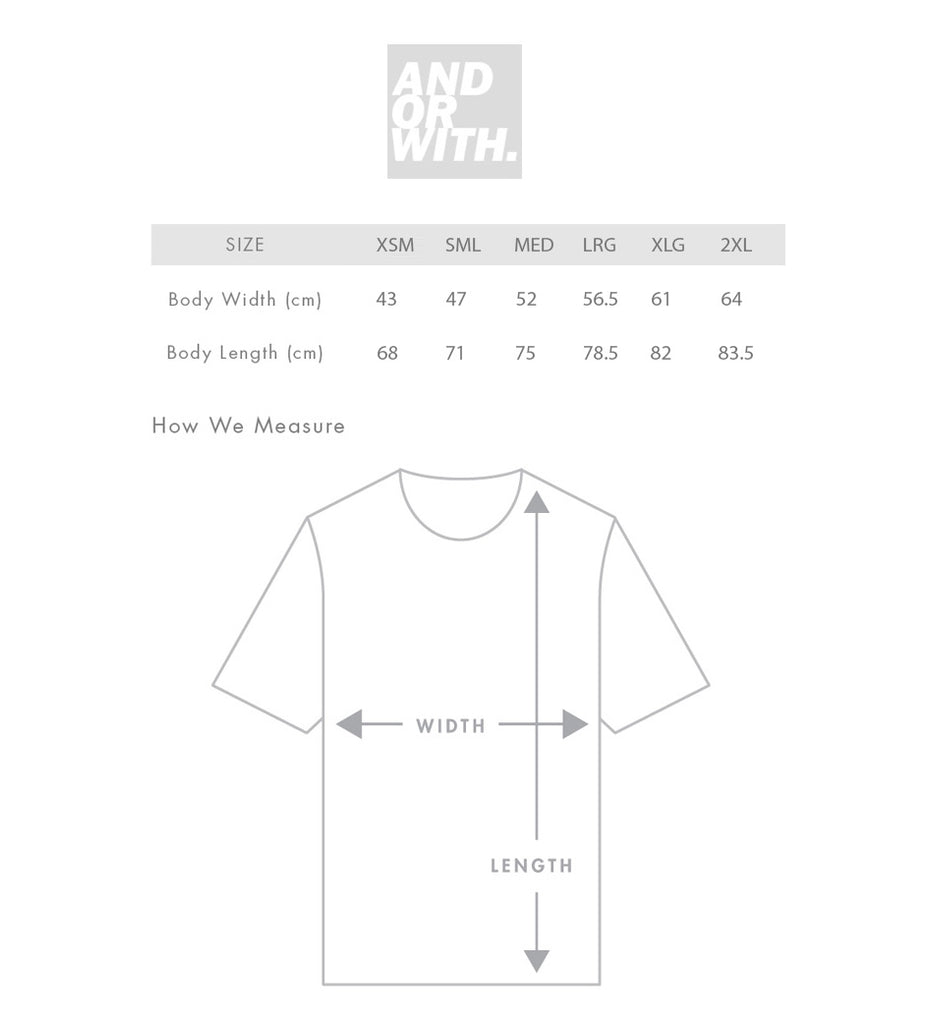 Mens Size Chart – andorwith