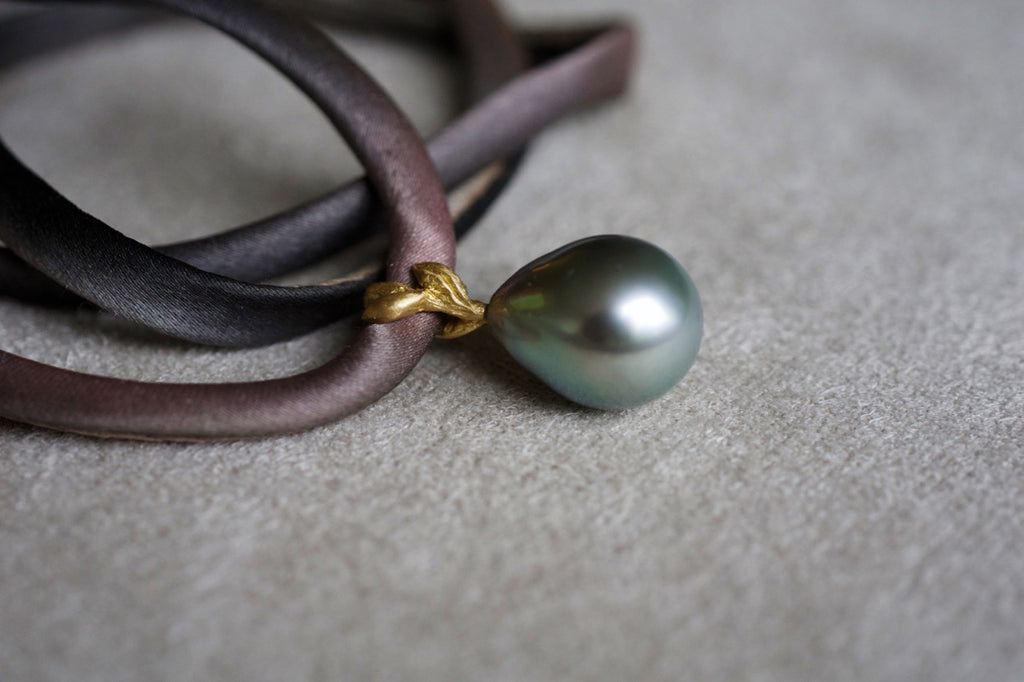 Tahitian pearl necklace pärlhalsband