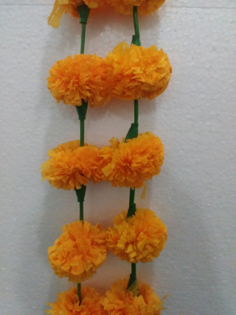 marigold flower arch