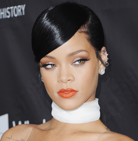 Rihanna wears ESQIDO Mink Lashes in Lashmopolitan