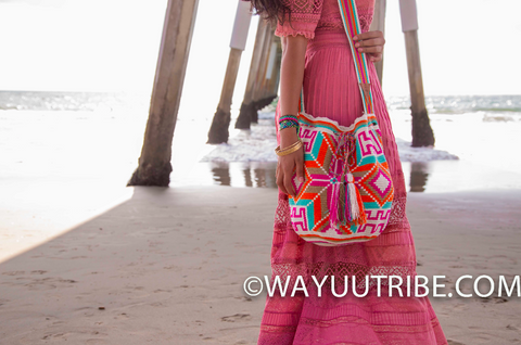 wayuu beach bag