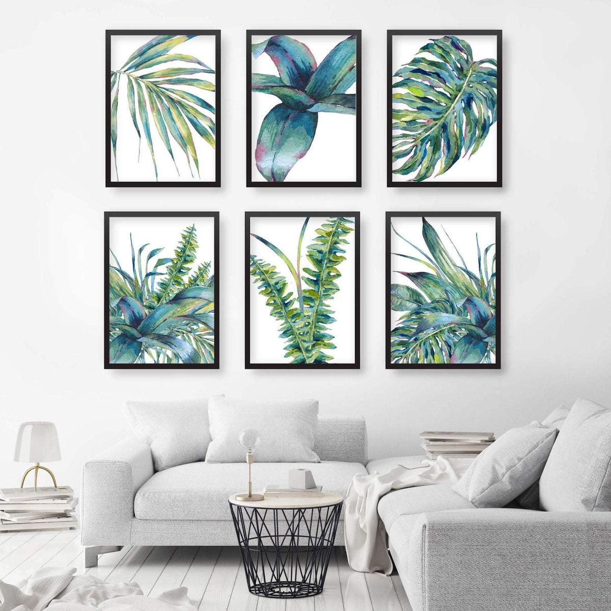 BOTANICAL set of 6 art PRINTS from Original Watercolour Print – Artze ...