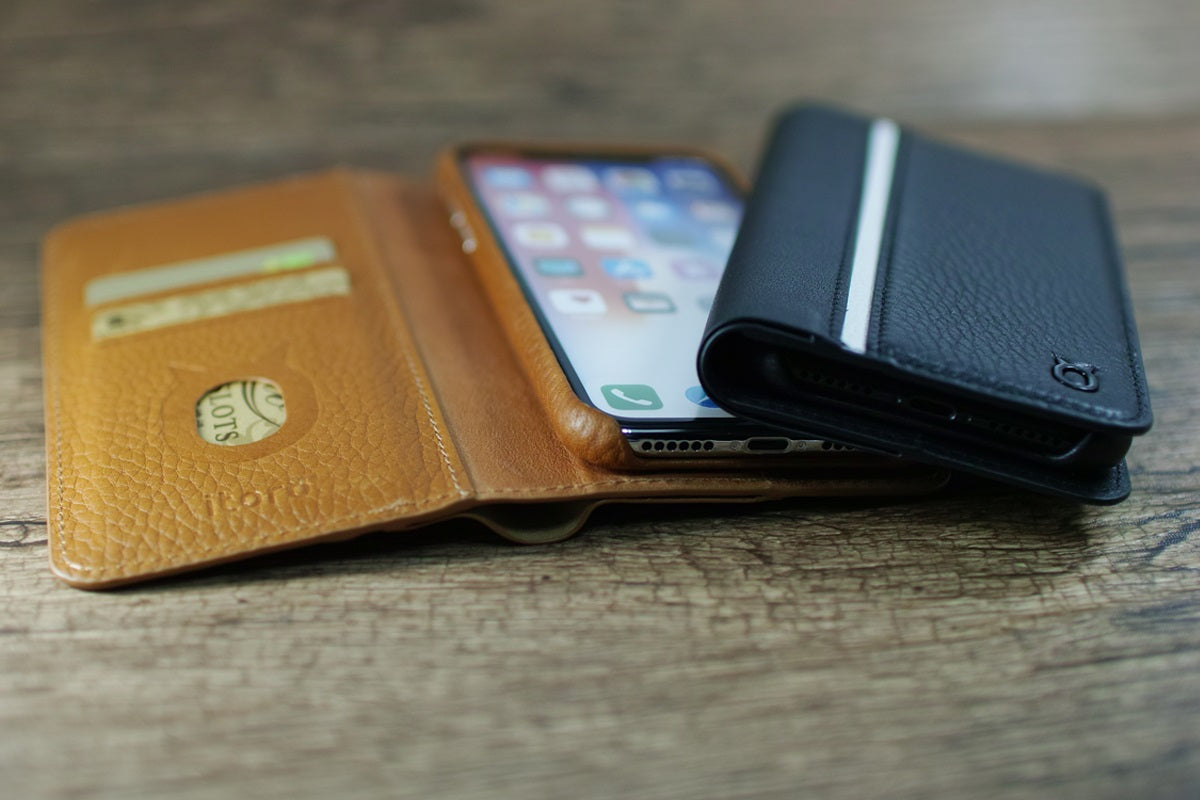 Folio n Go_iPhone X Italian Leather Case Folio n Go_iPhone X Italian Leather Case