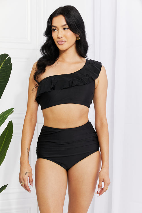 Marina West Swim Sanibel Crop Swim Top and Ruched Bottoms Set in Coral –  Ophelia Gray Boutique