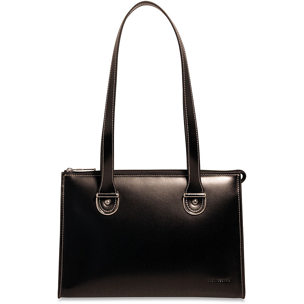 Picard Leather Shoulder Bag Milano Black Large