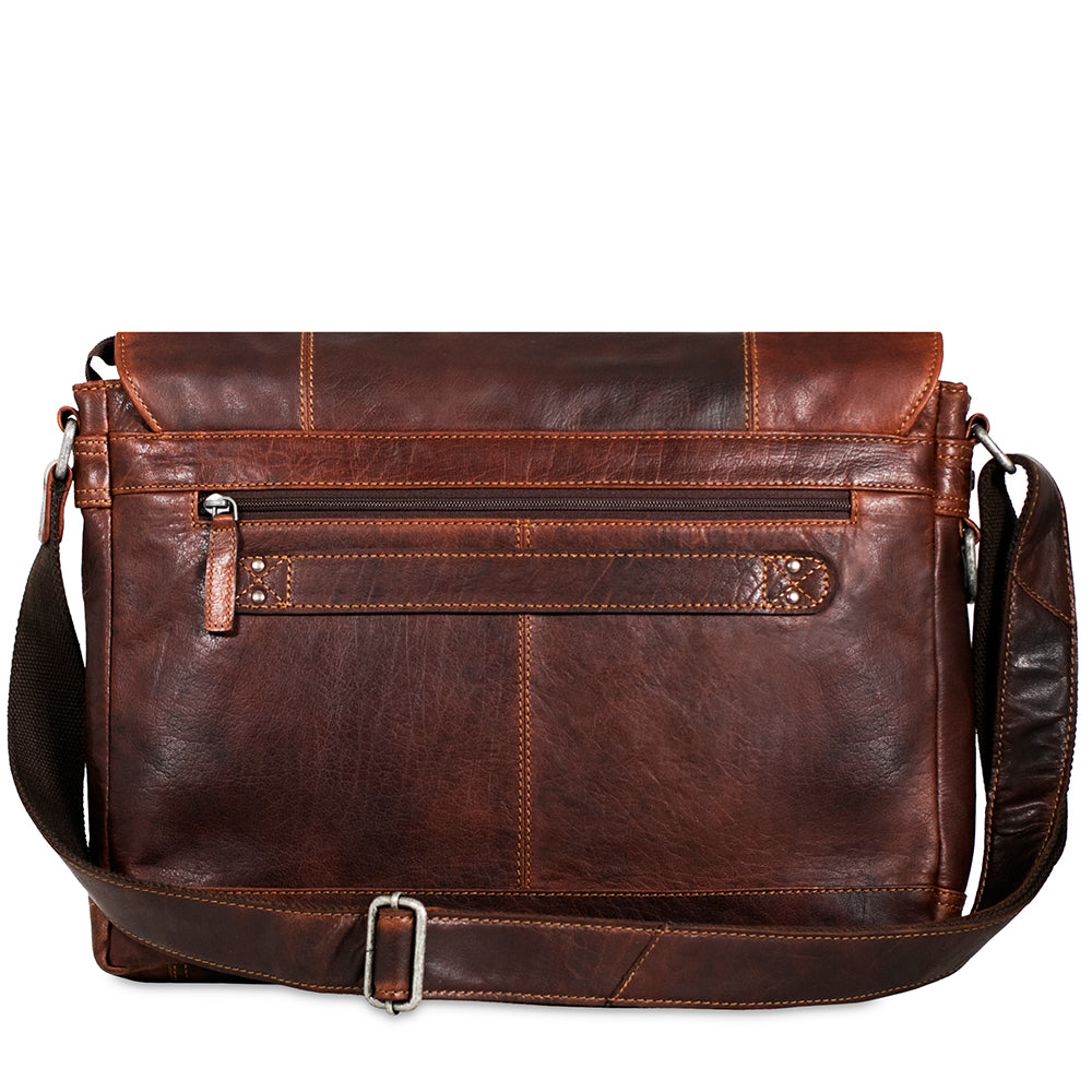 Leather Messenger Bags - Jack Georges