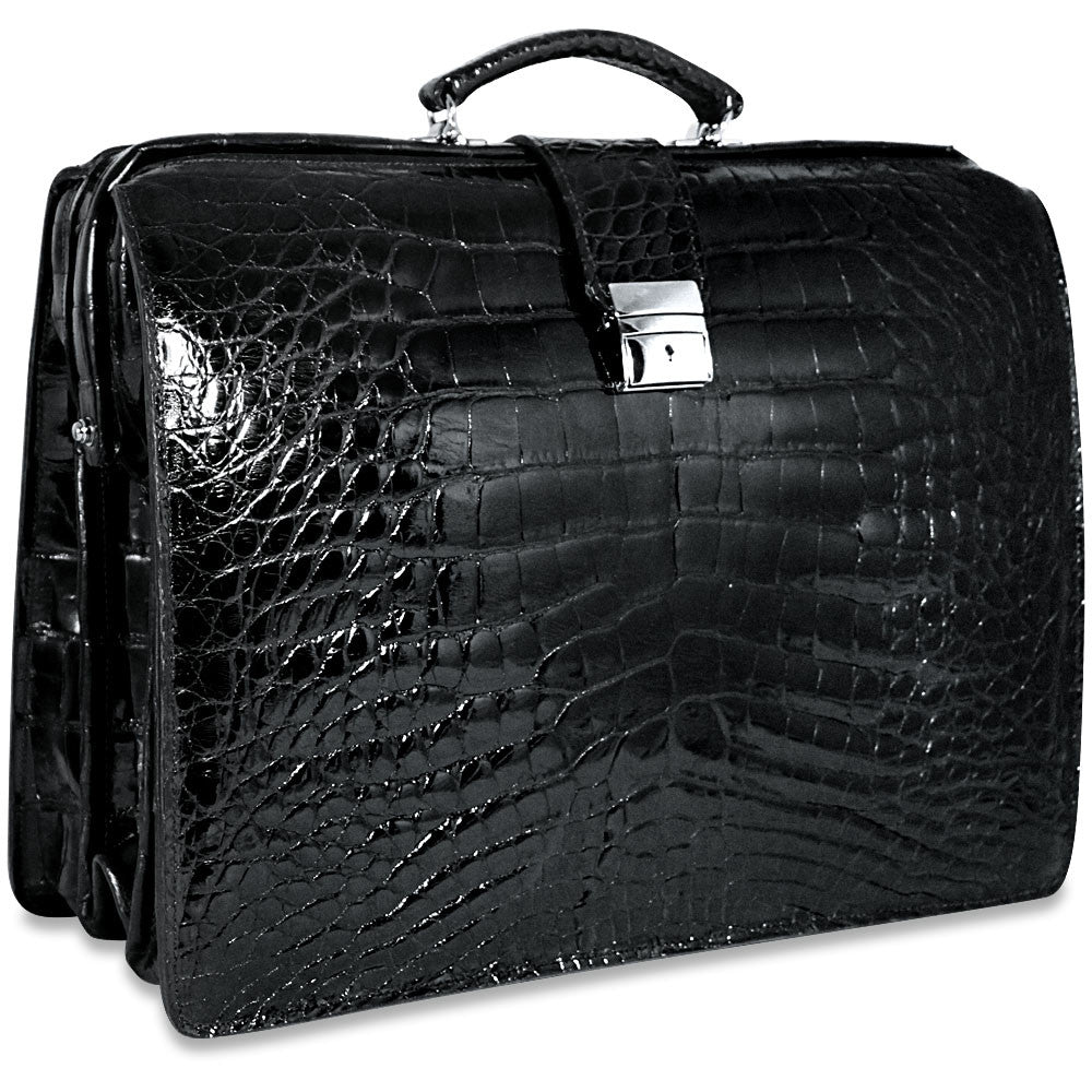 alligator skin briefcase