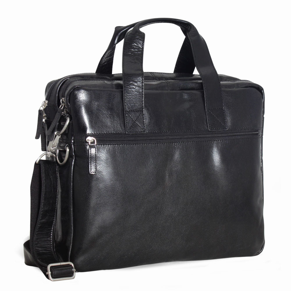 Elements Classic Leather Briefbag #4505 | Jack Georges