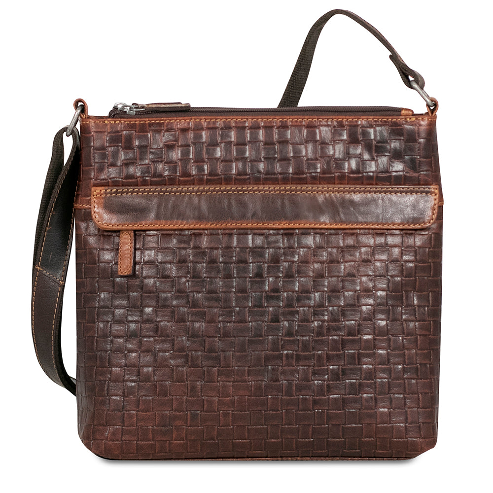 woven satchel handbags