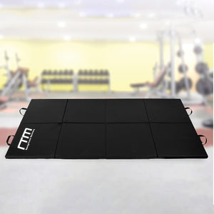 8mm TPE Yoga Mat Exercise Fitness Gym Pilates Non Slip Dual Layer - Sports  & Fitness > Pilates Toning & Yoga