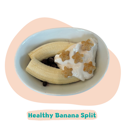 Healthy Banana Split