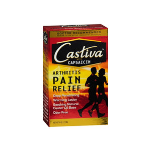 Castiva Arthritis Pain Relief Lotion with Capsaicin 4 oz