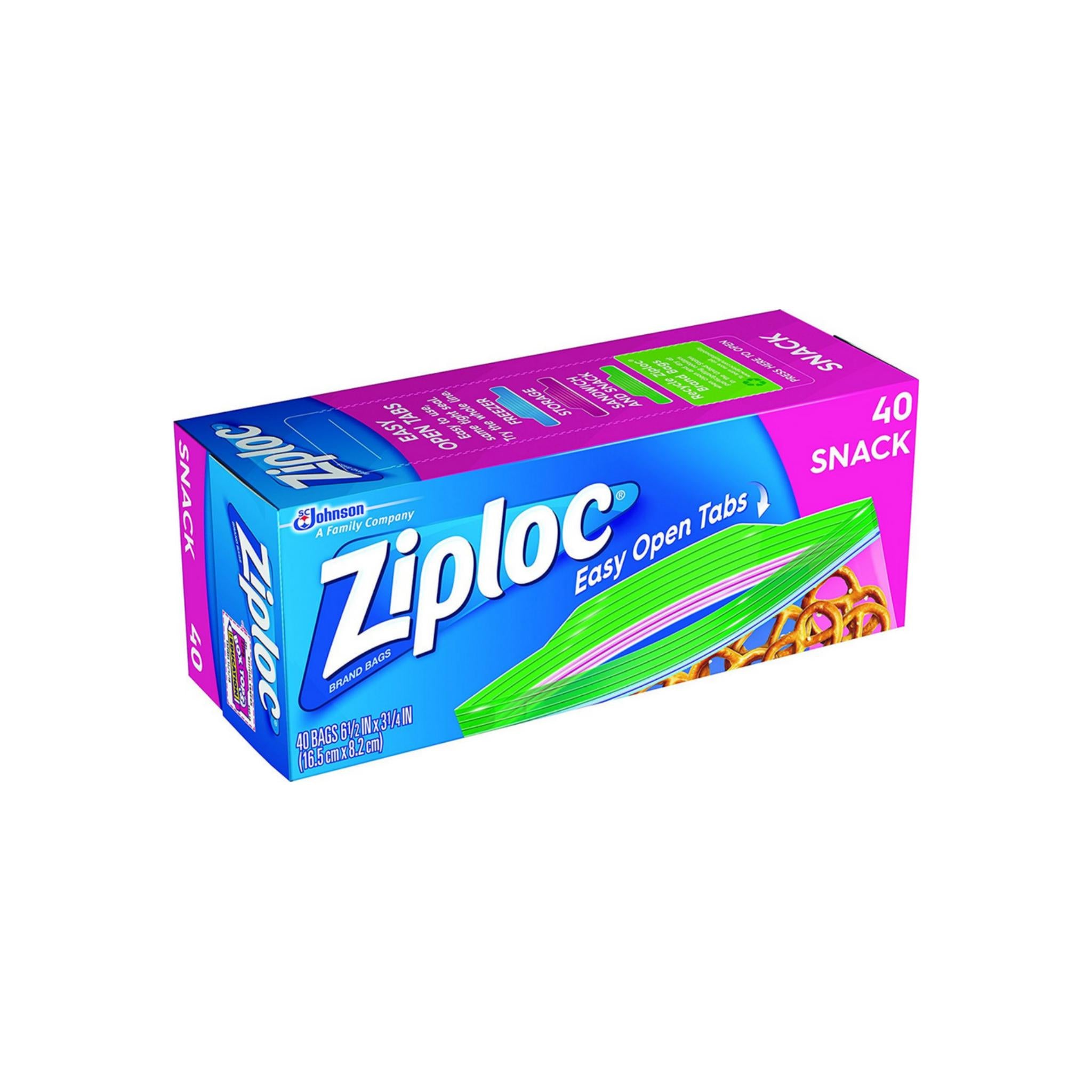 ziploc snack bags