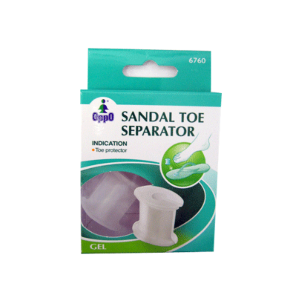  Oppo  Gel Sandal  Toe Separator 6760 2 ea Pharmapacks