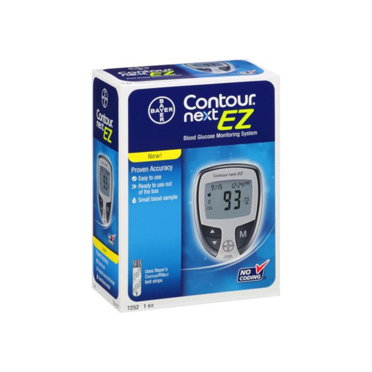 contour next one blood glucose monitoring system