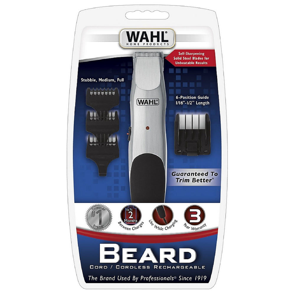 cordless rechargeable beard trimmer