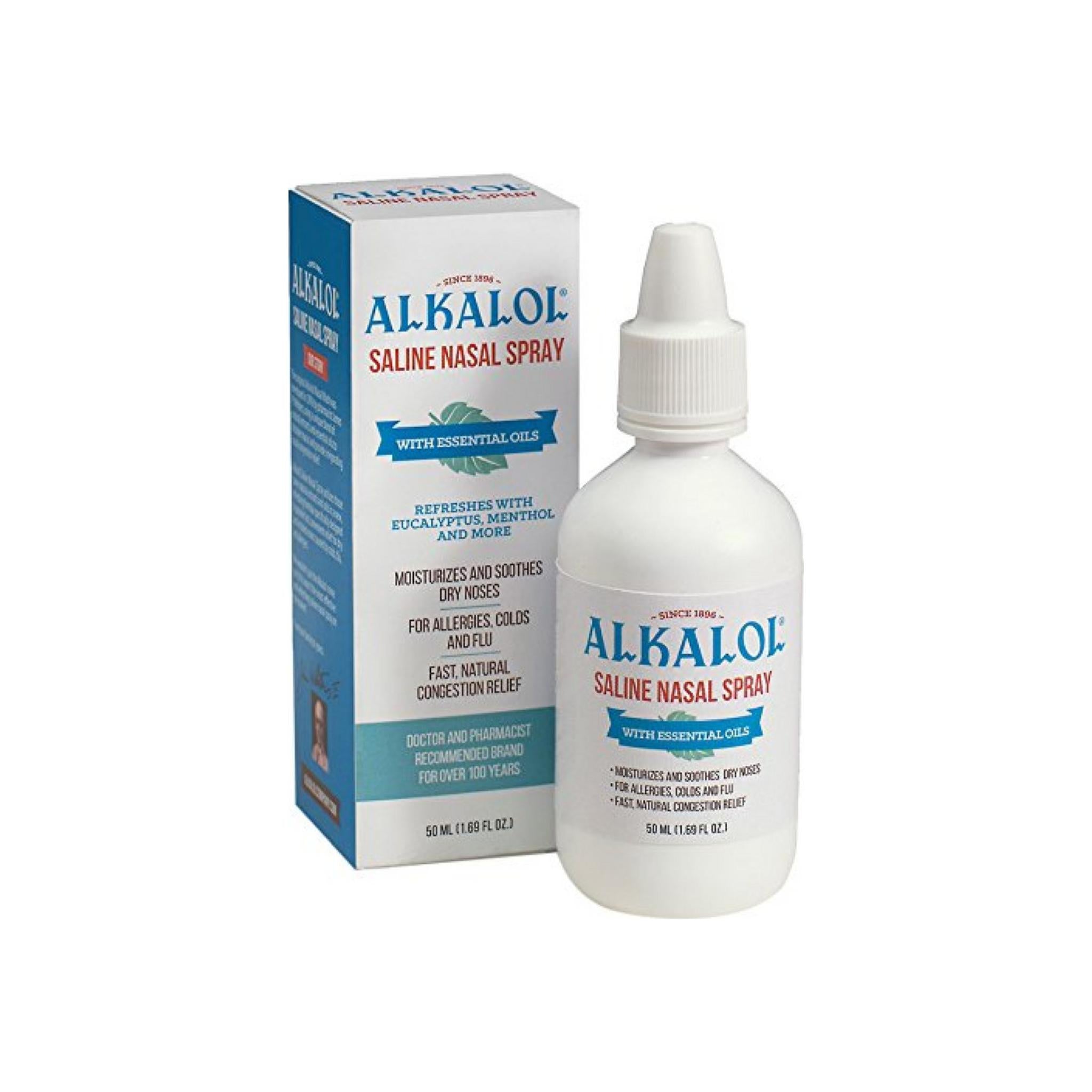 saline nasal spray for cold