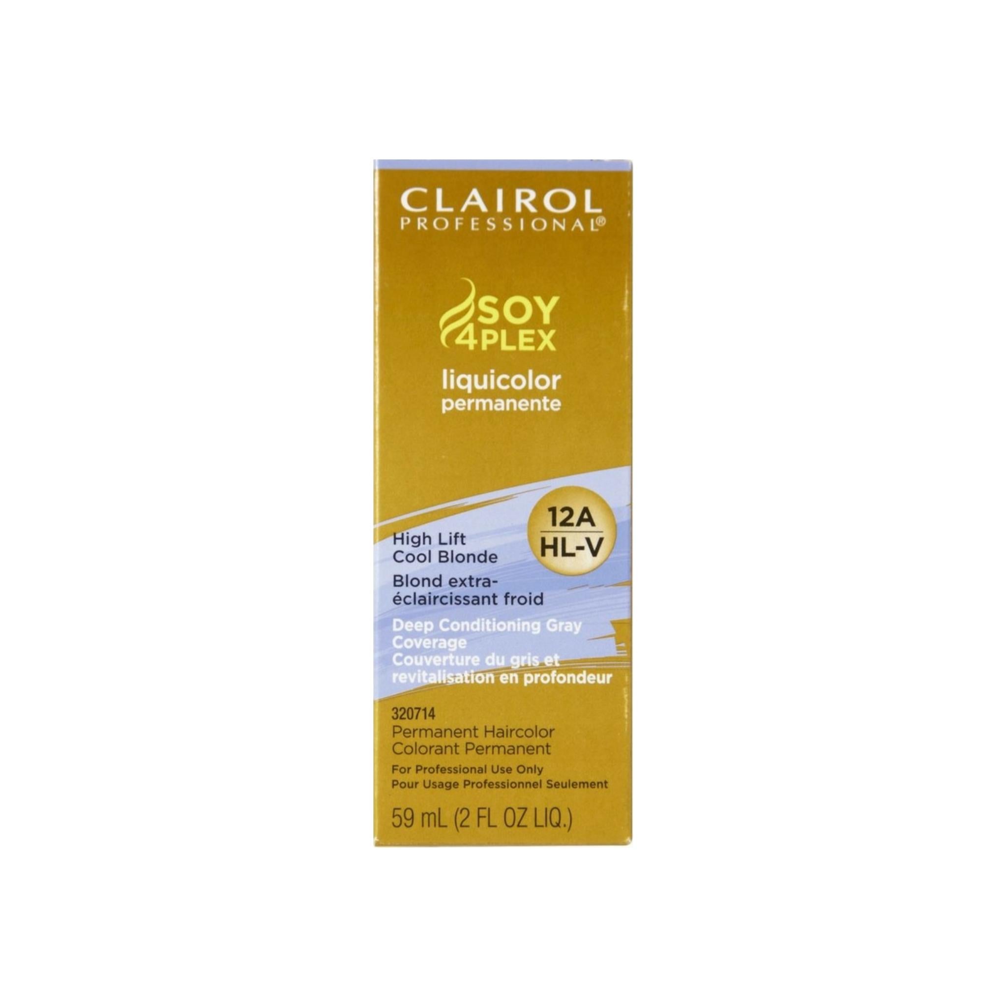 Clairol Professional 12a Hl V High Lift Cool Blonde Liquicolor