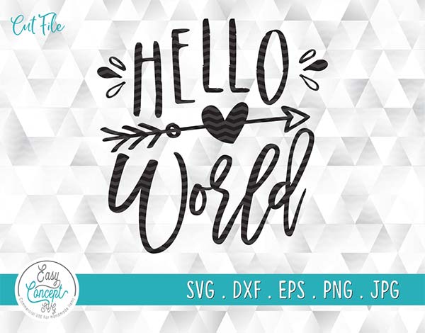 Download Hello World Svg New Baby Svg Cut Files For Cricut