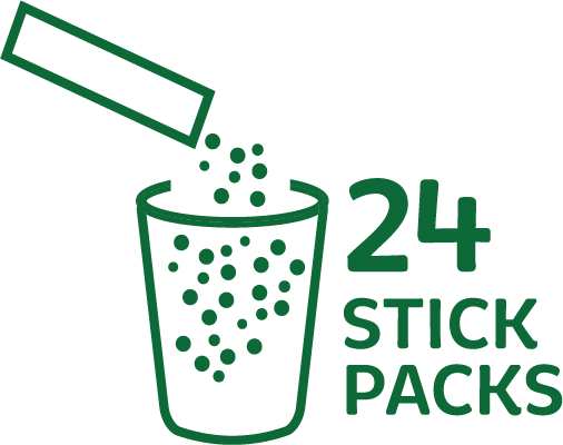 Fizzy Natural Women's Powder Multivitamin Stick Packs