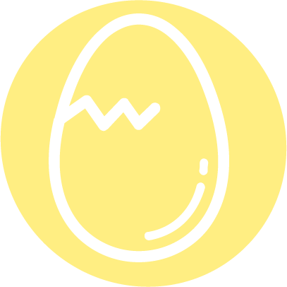 Root'd Best Sources of Vitamin B7 egg Icon