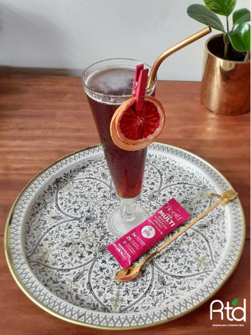 Root'd Work It Out Mocktail Drink by @cocktailsandratingscales