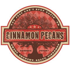 Killer Pecans Flavored Cinnamon Pecans Logo