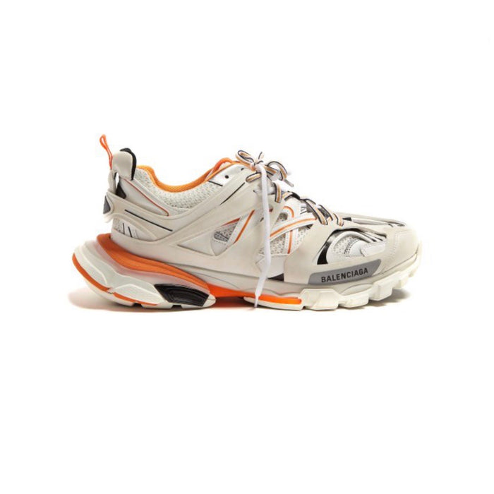 balenciaga track trainer white orange