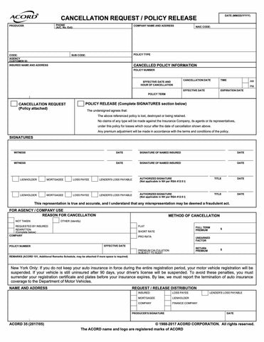 Accord cancellation form 35