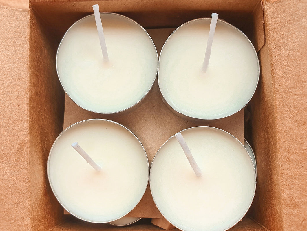 soy tealight candles