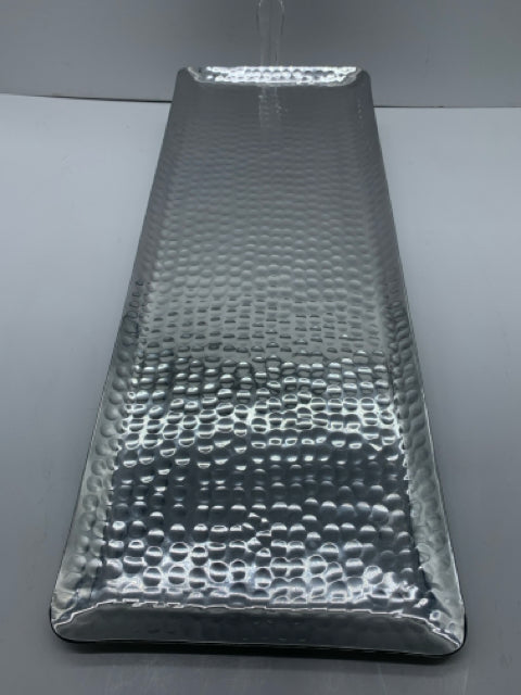 HAMMERED RECTANGULAR TRAY 23"