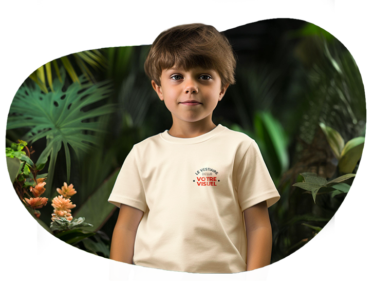 T-shirt en coton BIO personnalisable