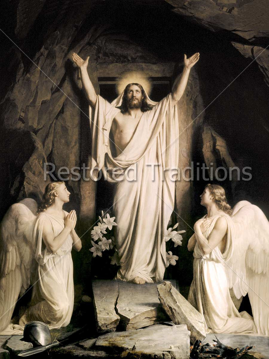Resurrection of Christ, Bloch | Stock Art in High Resolution ...